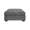 Homelegance Sidney Fabric Storage Ottoman 9212GRY-4 IMAGE 1