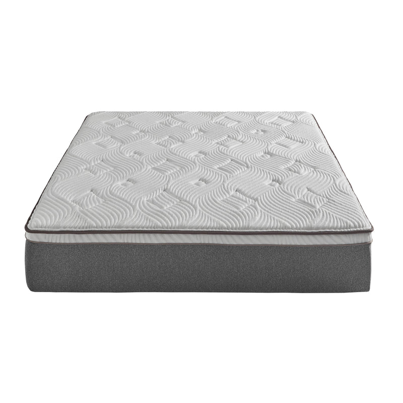 Homelegance Altair MT-G12CT 12" California King Twin Gel-Infused Memory Foam Mattress - White IMAGE 8