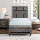 Homelegance Lyra MT-USG08T 8" Twin Copper-Infused Memory Foam Mattress - Grey IMAGE 12