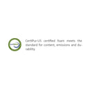 Homelegance Lyra MT-USG10EK 10" Eastern King Copper-Infused Memory Foam Mattress - Grey IMAGE 12