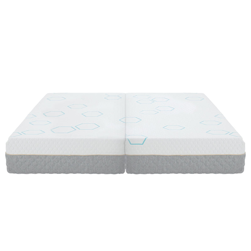 Homelegance Lyra MT-USG10ET*2 10" Split Eastern King Copper-Infused Memory Foam Mattress (2 pc) IMAGE 2