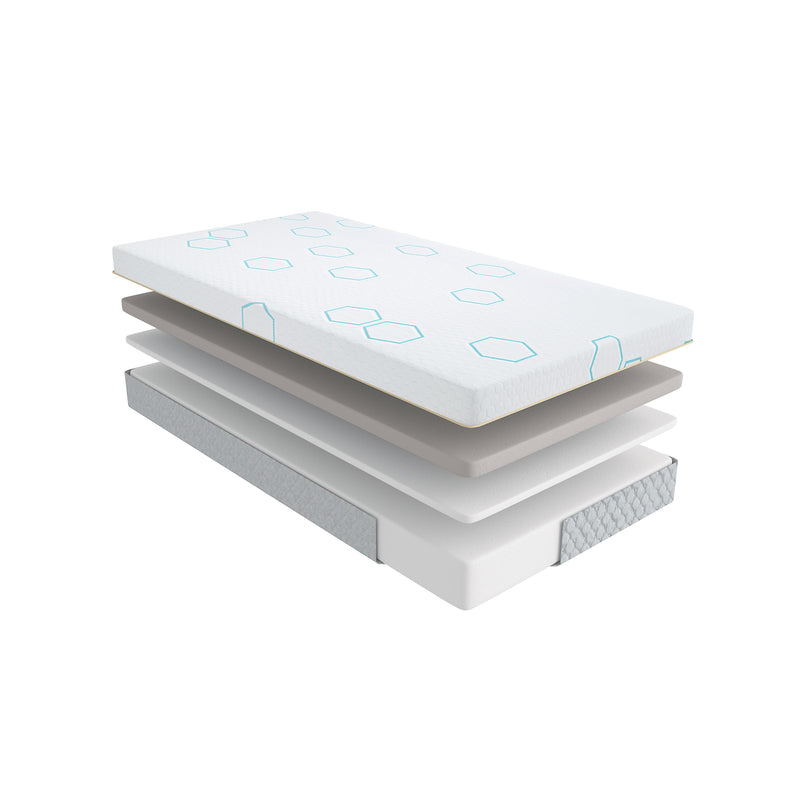Homelegance Lyra MT-USG10Q 10" Queen Copper-Infused Memory Foam Mattress - Grey IMAGE 3