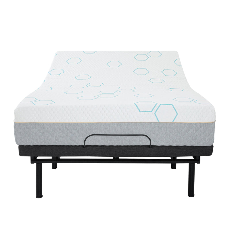 Homelegance Lyra MT-USG10F 10" Full Copper-Infused Memory Foam Mattress - Grey IMAGE 8