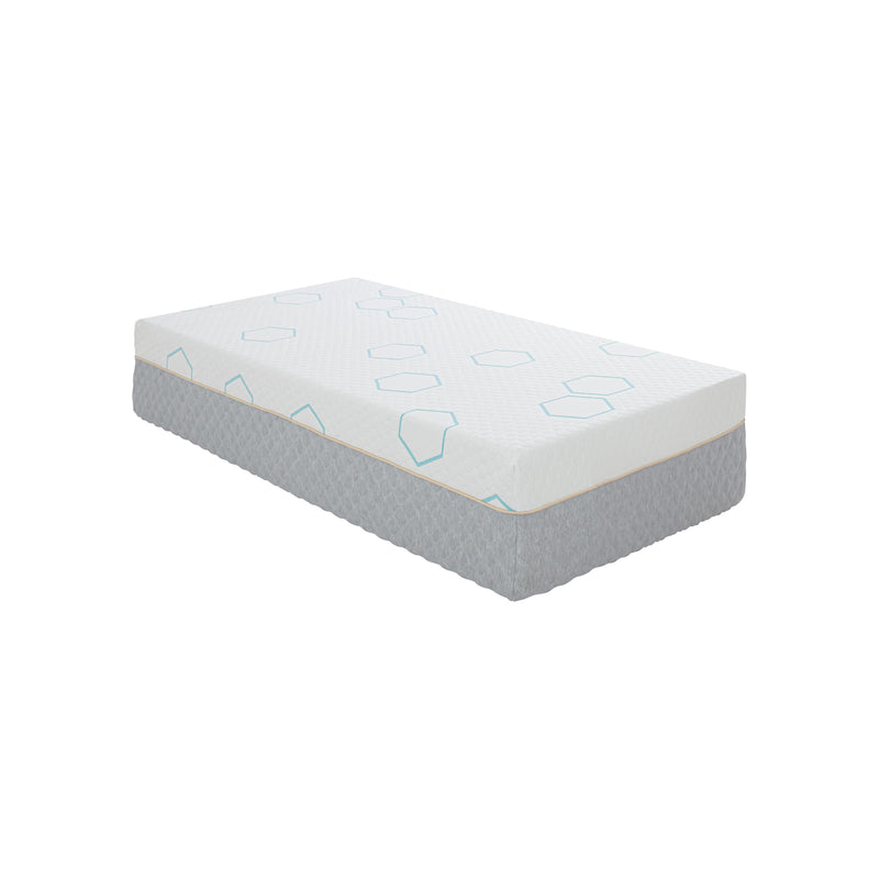 Homelegance Lyra MT-USG12ET 12" Twin XL Copper-Infused Memory Foam Mattress - Grey IMAGE 5