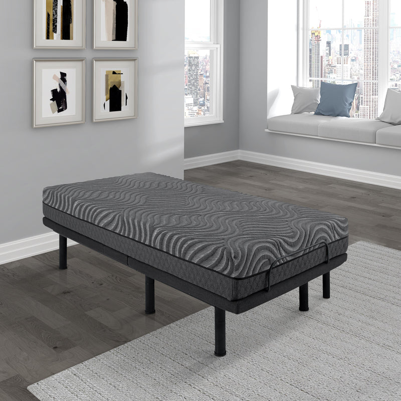 Homelegance Taurus MT-USH08T 8" Twin Copper-Infused Memory Foam Hybrid Mattress - Grey IMAGE 10