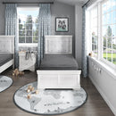 Homelegance Taurus MT-USH08T 8" Twin Copper-Infused Memory Foam Hybrid Mattress - Grey IMAGE 12