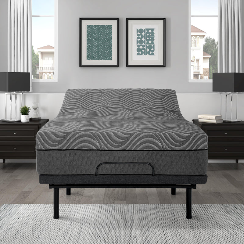 Homelegance Taurus MT-USH14Q 14" Queen Copper-Infused Memory Foam Hybrid Mattress - Grey IMAGE 13