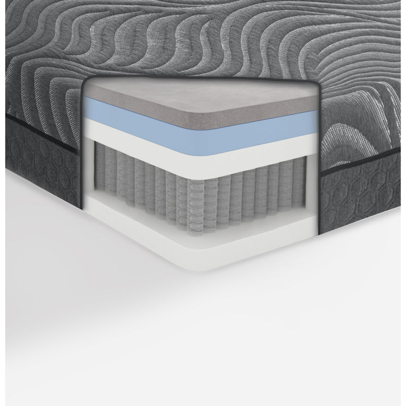 Homelegance Taurus MT-USH14Q 14" Queen Copper-Infused Memory Foam Hybrid Mattress - Grey IMAGE 4