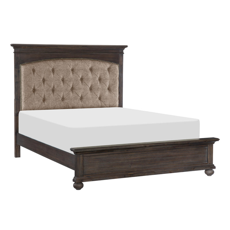Homelegance Motsinger California King Upholstered Panel Bed 1400K-1CK* IMAGE 2