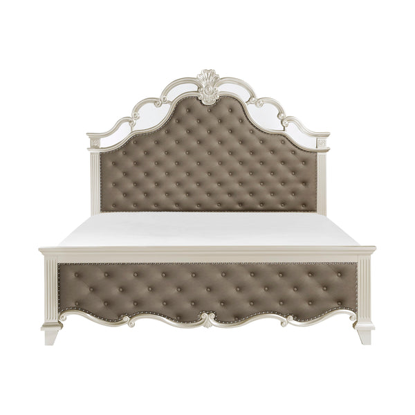 Homelegance Ever California King Upholstered Panel Bed 1429K-1CK* IMAGE 1