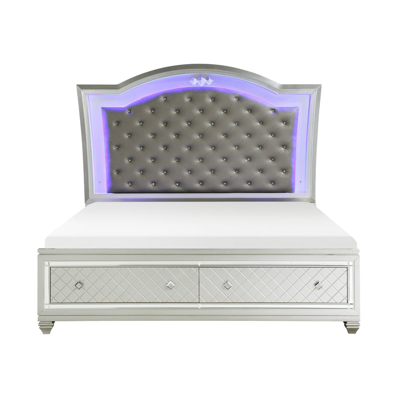 Homelegance Leesa California King Platform Bed with Storage 1430K-1CK* IMAGE 1