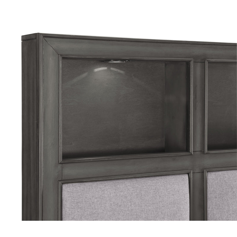 Homelegance Wittenberry California King Upholstered Platform Bed with Storage 1573K-1CK* IMAGE 4