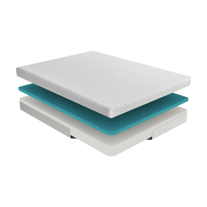 Homelegance Vega MT-NG08Q 8" Queen Gel-Infused Memory Foam Mattress - White IMAGE 3