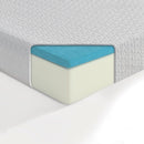 Homelegance Vega MT-NG08T 8" Twin Gel-Infused Memory Foam Mattress - White IMAGE 4