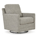 Ashley Bralynn 3510342 Swivel Glider Accent Chair IMAGE 1