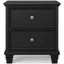 Signature Design by Ashley Lanolee B687-92 Two Drawer Night Stand IMAGE 3