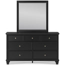  Signature Design by Ashley Lanolee B687B1 Dresser and Mirror IMAGE 3
