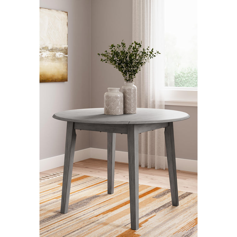 Signature Design by Ashley Shullden D194-15 Round Dining Room Drop Leaf Table IMAGE 5