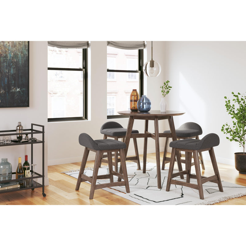 Signature Design by Ashley Lyncott D615-224 Upholstered Barstool IMAGE 9