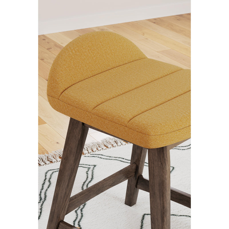 Signature Design by Ashley Lyncott D615-424 Upholstered Barstool IMAGE 7