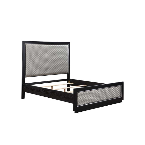 Acme Furniture Nicola Queen Upholstered Panel Bed BD01427Q IMAGE 1