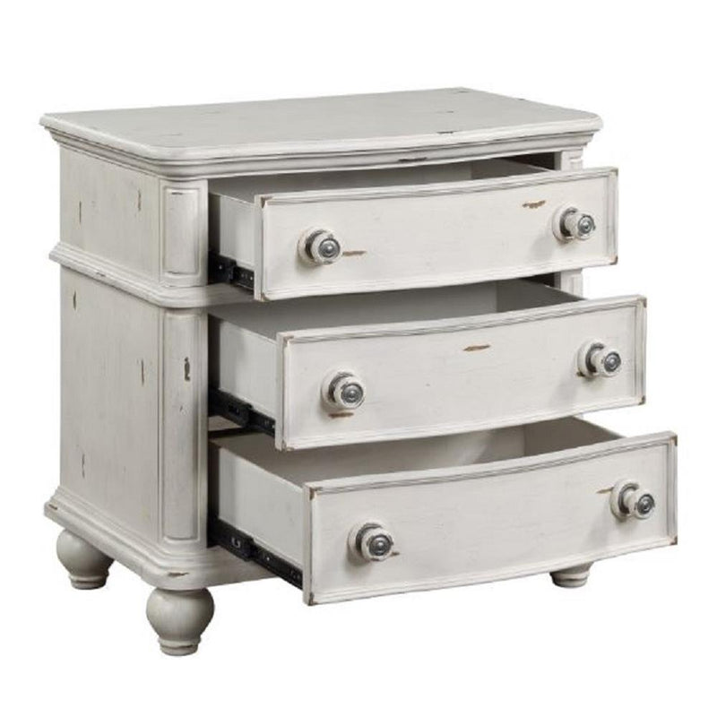Acme Furniture Jacqueline 3-Drawer Nightstand BD01434 IMAGE 4