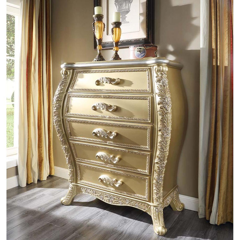 Acme Furniture Cabriole 5-Drawer Chest BD01467 IMAGE 2