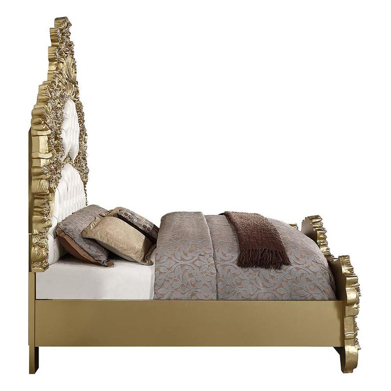 Acme Furniture Bernadette King Upholstered Panel Bed BD01474EK IMAGE 2