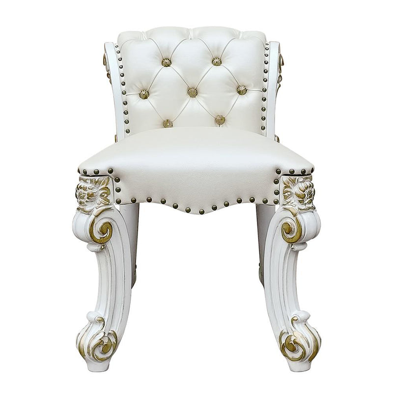 Acme Furniture Vendome BD01508 Vanity Stool IMAGE 2