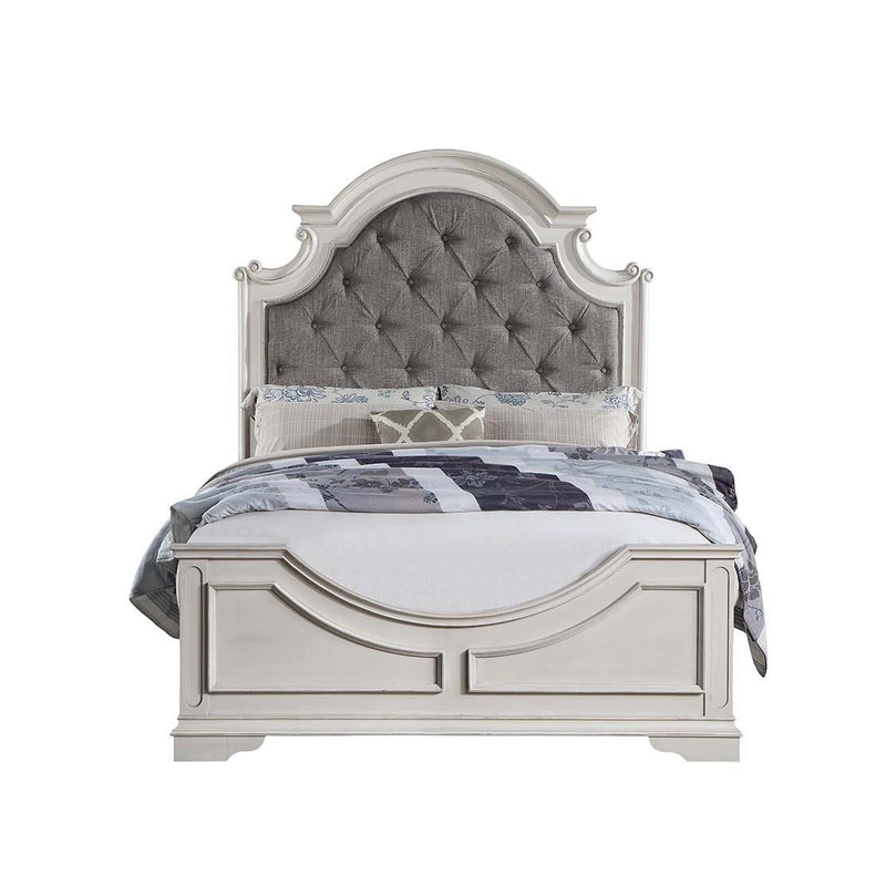 Acme Furniture Florian Queen Upholstered Panel Bed BD01648Q IMAGE 1