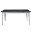 Acme Furniture Lanton Dining Table with Marble Top DN01451 IMAGE 3