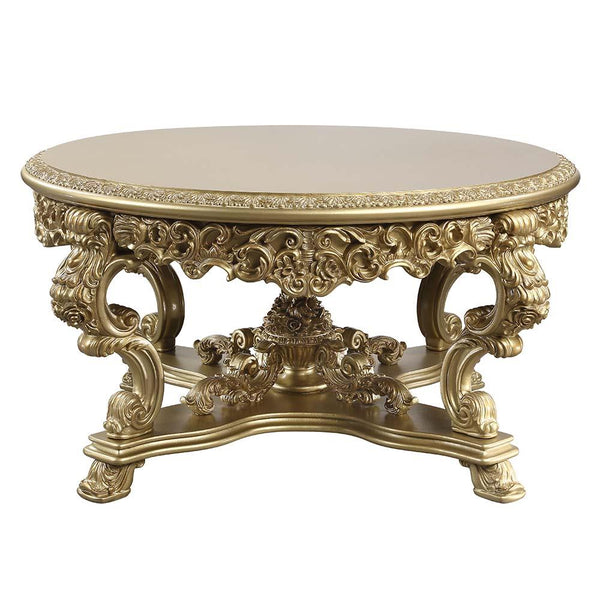 Acme Furniture Round Bernadette Dining Table DN01469 IMAGE 1
