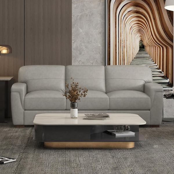 Acme Furniture Cornelia Stationary Leather Sofa LV01296 IMAGE 1