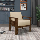 Homelegance Helena Stationary Fabric Accent Chair 1048BR-1 IMAGE 5