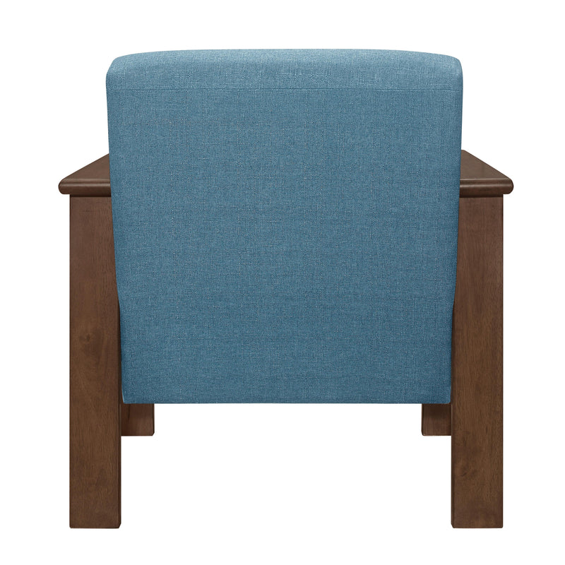 Homelegance Helena Stationary Fabric Accent Chair 1048BU-1 IMAGE 4