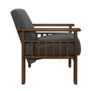 Homelegance Helena Stationary Fabric Accent Chair 1048DG-1 IMAGE 3