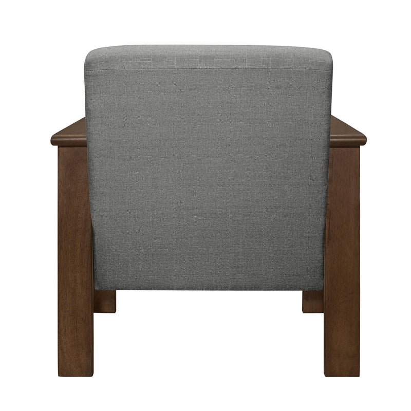 Homelegance Helena Stationary Fabric Accent Chair 1048GY-1 IMAGE 4