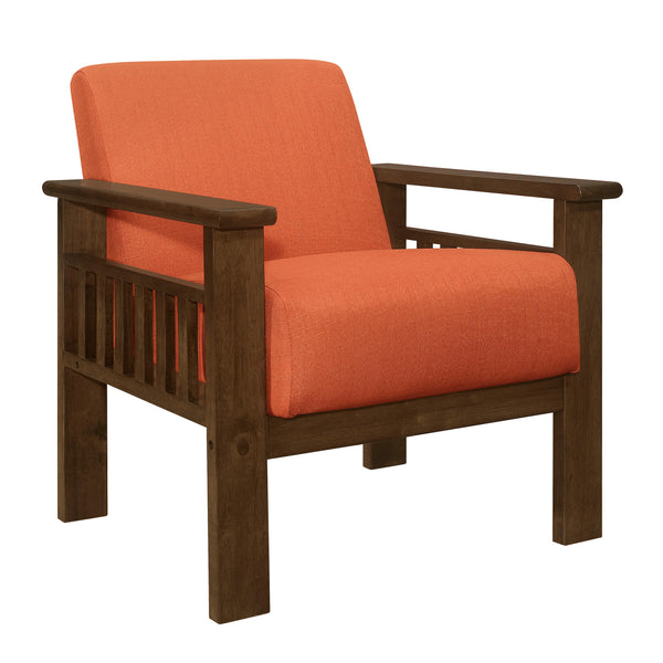 Homelegance Helena Stationary Fabric Accent Chair 1048RN-1 IMAGE 1