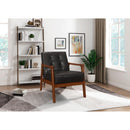 Homelegance Alby Stationary Leather Look Accent Chair 1050DB-1 IMAGE 5