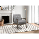 Homelegance Alby Stationary Leather Match Accent Chair 1050GY-1 IMAGE 5