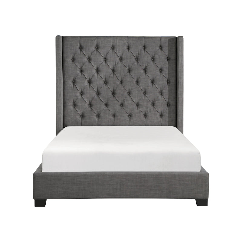 Homelegance Faustina Queen Upholstered Panel Bed 1550CC-1 IMAGE 1