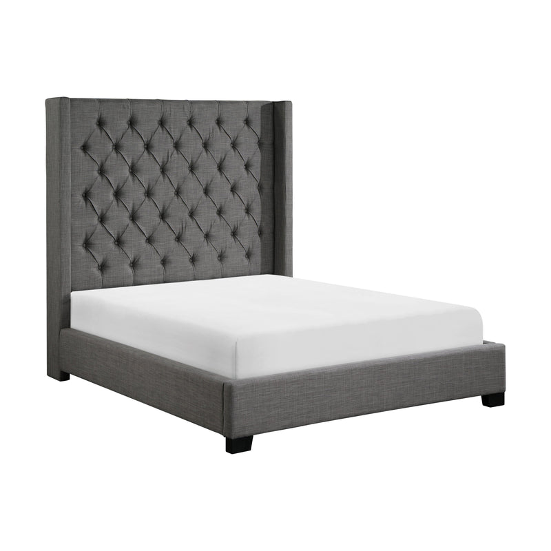 Homelegance Faustina Full Upholstered Panel Bed 1550CCF-1 IMAGE 2