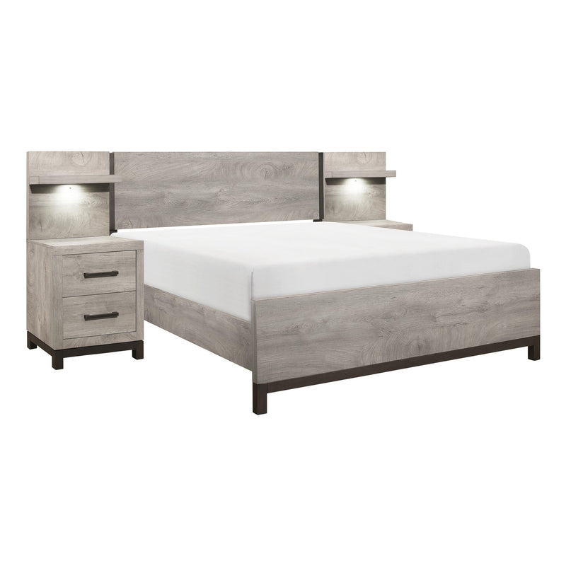 Homelegance Zephyr California King Wall Bed 1577K-1CK*WB IMAGE 2