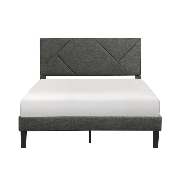 Homelegance Raina Queen Platform Bed 1610GY-1 IMAGE 1