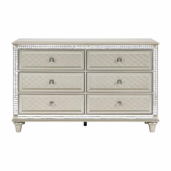 Homelegance Juliette 6-Drawer Dresser 5844-5 IMAGE 1