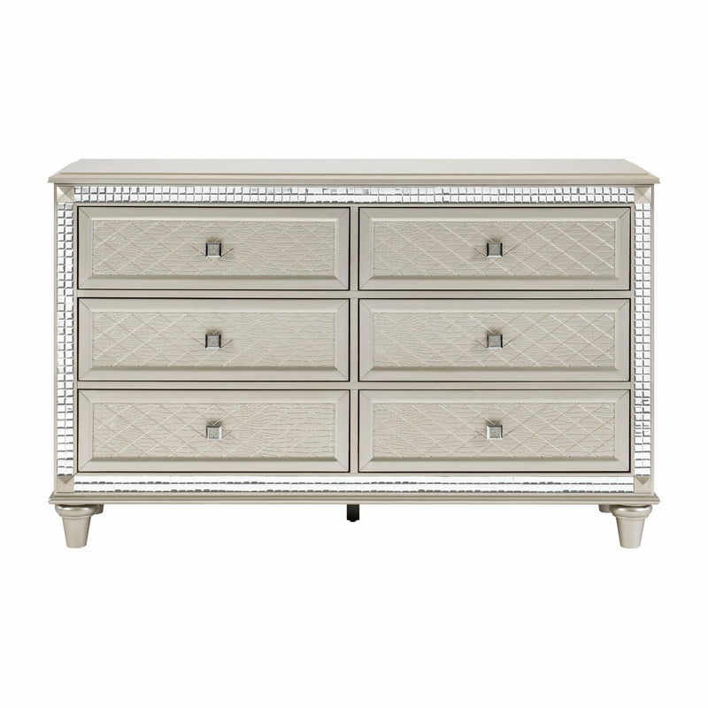 Homelegance Juliette 6-Drawer Dresser 5844-5 IMAGE 1