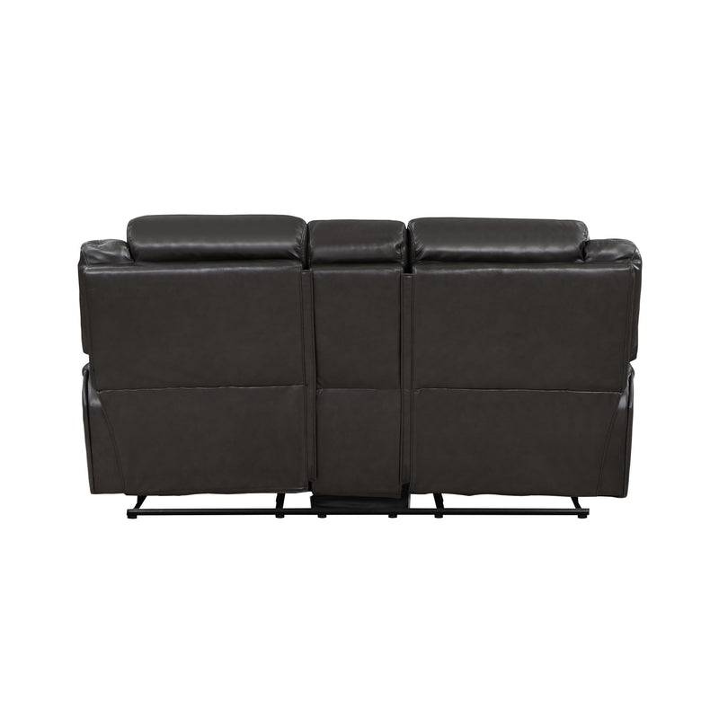 Homelegance Amite Reclining Loveseat 8229NDG-2 IMAGE 3