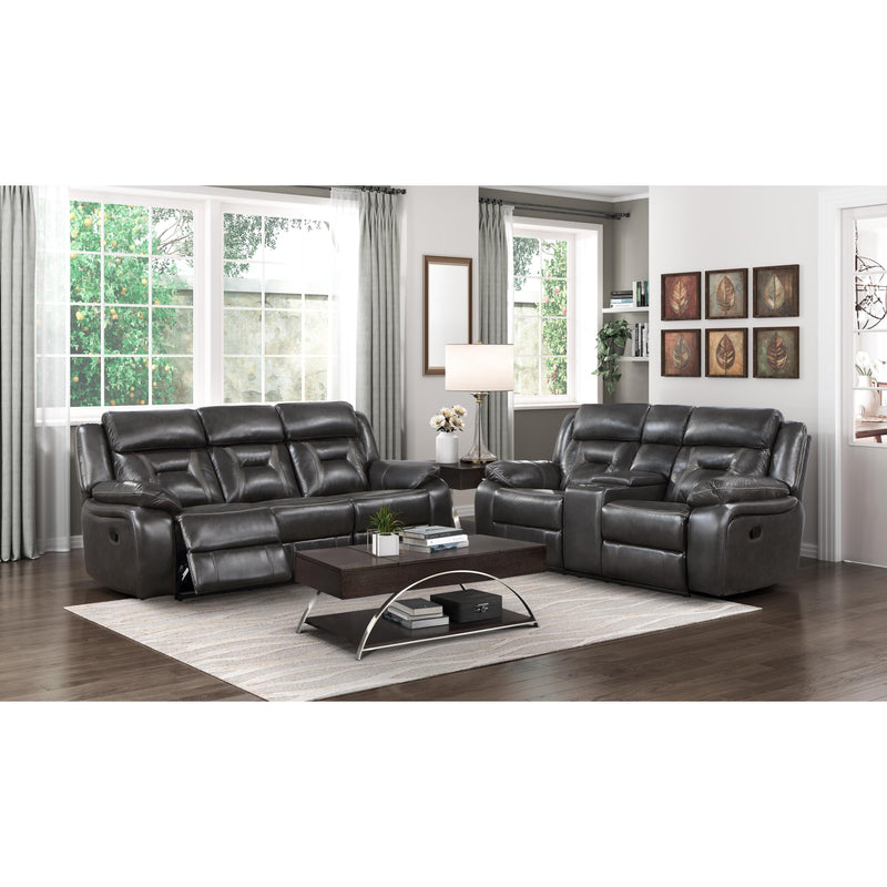 Homelegance Amite Reclining Loveseat 8229NDG-2 IMAGE 6