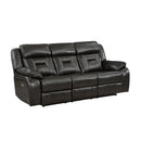 Homelegance Amite Power Reclining Sofa 8229NDG-3PW IMAGE 2