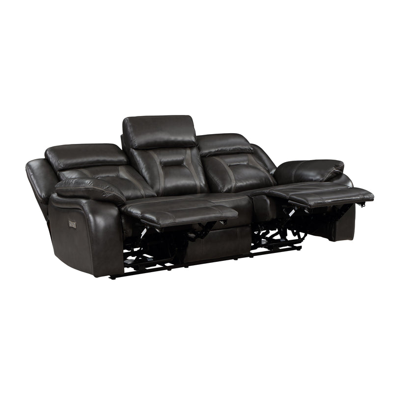 Homelegance Amite Power Reclining Sofa 8229NDG-3PW IMAGE 4